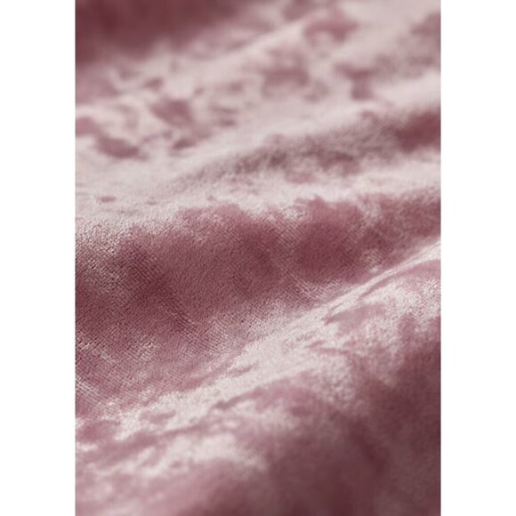 J. Jill Crushed Velvet Velour V-Neck Tunic Top Blouse Holiday Pink Mauve Large - Picture 6 of 6